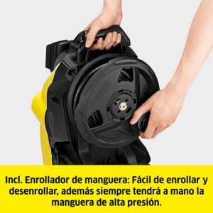 karcher k4 Premium Power Control Home || La mejor hidrolimpiadora del 2023 17 Enrollador de manguera karcher k4